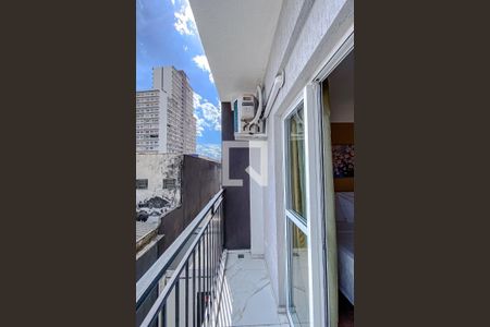 Varanda do Studio de apartamento para alugar com 1 quarto, 30m² em Brás, São Paulo