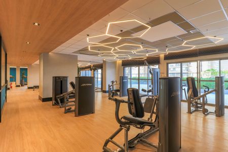 Studio à venda com 32m², 1 quarto e 1 vaga Studio à venda com 32m², 1 quarto e 1 vagaÁrea comum - Academia