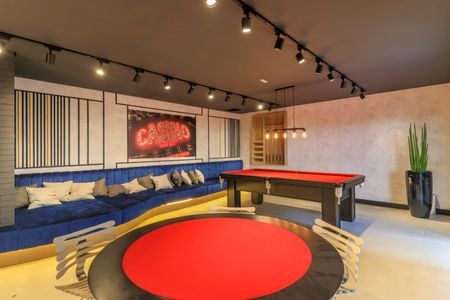 Studio à venda com 32m², 1 quarto e 1 vaga Studio à venda com 32m², 1 quarto e 1 vagaÁrea comum - Salão de Jogos