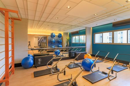 Studio à venda com 32m², 1 quarto e 1 vaga Studio à venda com 32m², 1 quarto e 1 vagaÁrea comum - Academia