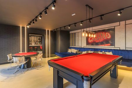 Studio à venda com 32m², 1 quarto e 1 vaga Studio à venda com 32m², 1 quarto e 1 vagaÁrea comum - Salão de Jogos