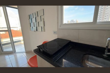 Sala/Cozinha de apartamento para alugar com 1 quarto, 33m² em Mooca, São Paulo