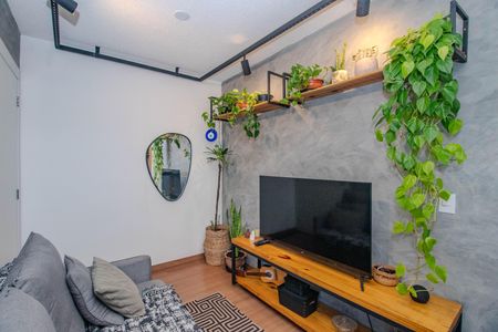 Sala de apartamento à venda com 2 quartos, 50m² em Santa Fé, Porto Alegre