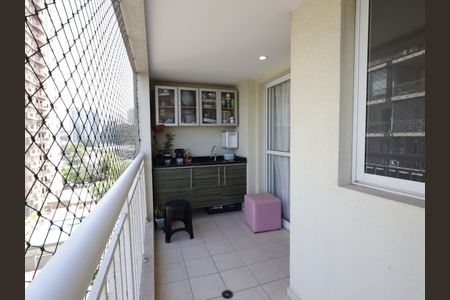 Varanda da Sala de apartamento à venda com 3 quartos, 69m² em Vila Andrade, São Paulo