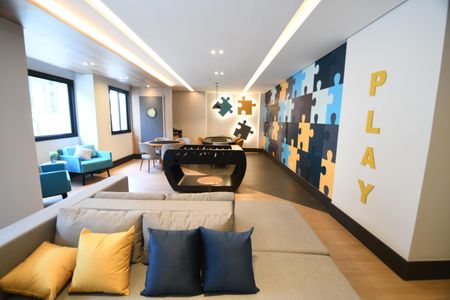 Studio à venda com 43m², 1 quarto e 1 vagaEspaço de Jogos
