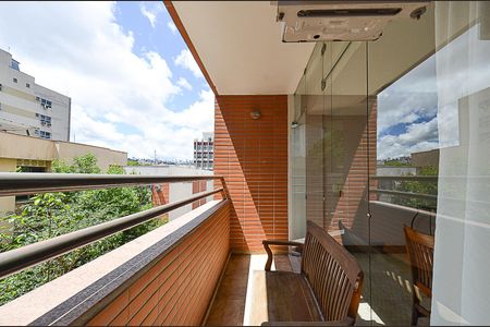 Varanda de apartamento para alugar com 3 quartos, 190m² em Lourdes, Belo Horizonte