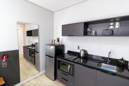 Studio para alugar com 25m², 1 quarto e sem vagaCozinha