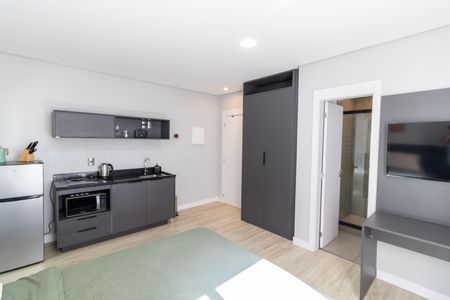 Studio para alugar com 25m², 1 quarto e sem vagaQuarto