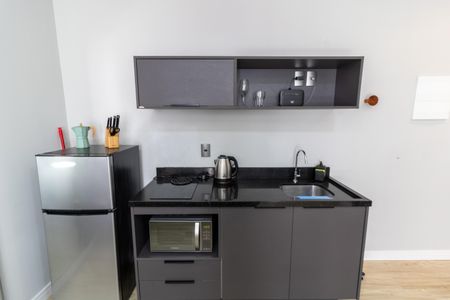 Studio para alugar com 25m², 1 quarto e sem vagaCozinha