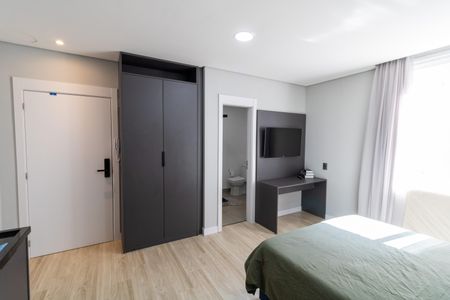 Studio para alugar com 25m², 1 quarto e sem vagaQuarto