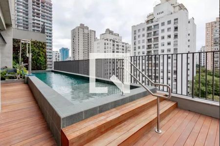 Studio para alugar com 42m², 1 quarto e sem vaga Studio para alugar com 42m², 1 quarto e sem vagaPiscina