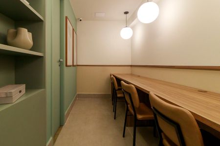 Studio para alugar com 42m², 1 quarto e sem vagaCoworking