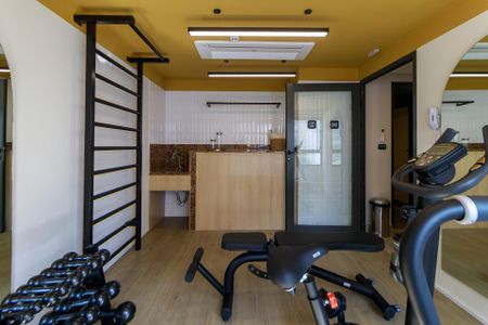 Studio para alugar com 42m², 1 quarto e sem vagaAcademia