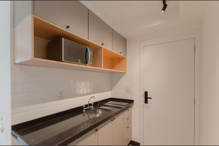 Cozinha de kitnet/studio para alugar com 1 quarto, 30m² em Vila Mariana, São Paulo