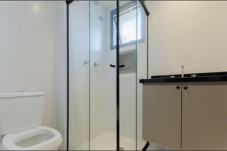 Banheiro de kitnet/studio para alugar com 1 quarto, 30m² em Vila Mariana, São Paulo