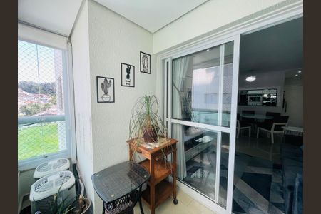 Varanda da Sala de apartamento à venda com 3 quartos, 81m² em Jardim Las Vegas, Guarulhos