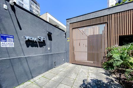 Studio para alugar com 27m², 1 quarto e sem vaga Studio para alugar com 27m², 1 quarto e sem vagaFachada - Plaquinha