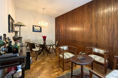 Sala de apartamento à venda com 3 quartos, 90m² em Santo Antônio, Belo Horizonte