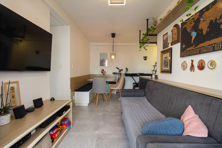 Sala de apartamento à venda com 3 quartos, 69m² em Chácara Klabin, São Paulo