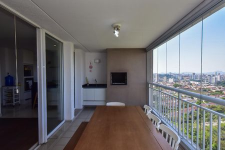 Varanda de apartamento para alugar com 3 quartos, 141m² em Jardim Monte Kemel, São Paulo