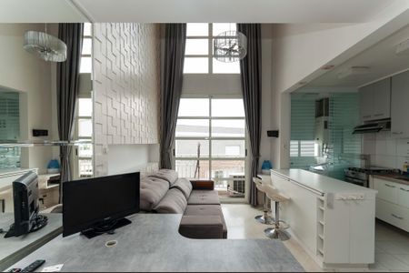 Sala de apartamento à venda com 1 quarto, 50m² em Pompeia, São Paulo