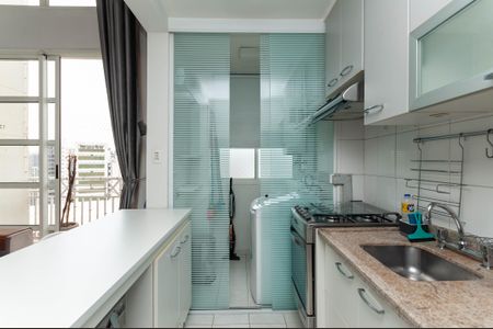 Apartamento à venda com 50m², 1 quarto e 1 vagaCozinha Americana