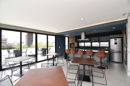 Apartamento para alugar com 27m², 1 quarto e sem vagaÁrea comum - Salão de festas