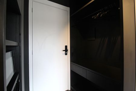 Cozinha de kitnet/studio à venda com 1 quarto, 25m² em Indianópolis, São Paulo