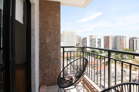Varanda de apartamento para alugar com 1 quarto, 33m² em Moema, São Paulo
