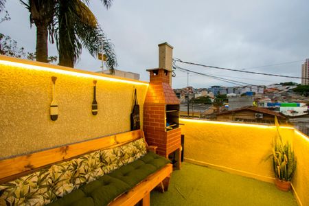 Varanda do quarto 1 de apartamento para alugar com 2 quartos, 57m² em Jardim Europa, Santo André