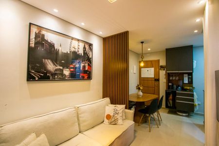 Sala de apartamento para alugar com 2 quartos, 57m² em Jardim Europa, Santo André