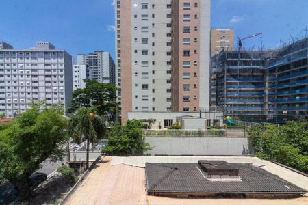 Vista da Sacada de apartamento à venda com 1 quarto, 45m² em Vila Olímpia, São Paulo