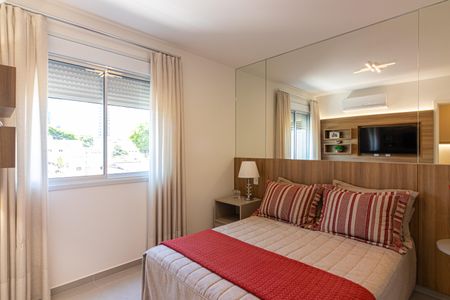 Apartamento à venda com 45m², 1 quarto e 1 vagaQuarto