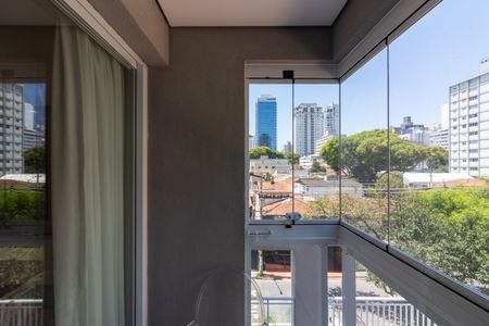 Sacada de apartamento à venda com 1 quarto, 45m² em Vila Olímpia, São Paulo