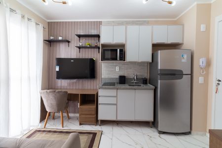 Apartamento para alugar com 25m², 1 quarto e sem vaga Apartamento para alugar com 25m², 1 quarto e sem vagaSala - Cozinha