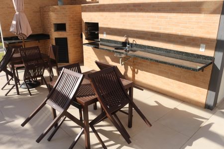 Apartamento à venda com 63m², 2 quartos e 2 vagasÁrea comum - Churrasqueira