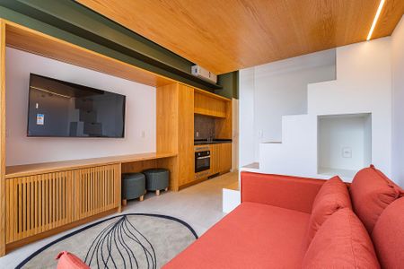 Studio de kitnet/studio para alugar com 1 quarto, 25m² em Pinheiros, São Paulo