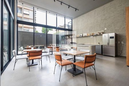 Studio para alugar com 25m², 1 quarto e 1 vagaÁrea comum - Salão de festas