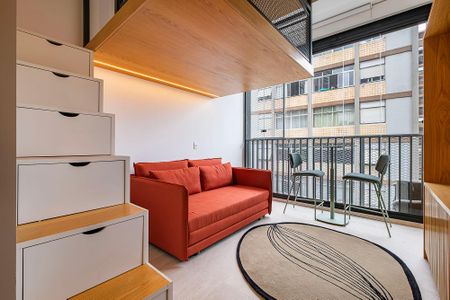 Studio de kitnet/studio para alugar com 1 quarto, 25m² em Pinheiros, São Paulo