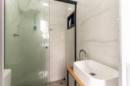 Studio para alugar com 29m², 1 quarto e sem vagaBanheiro