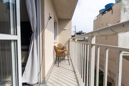 Varanda de apartamento à venda com 1 quarto, 28m² em Vila Ré, São Paulo