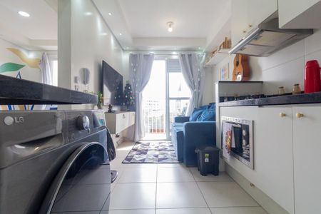 Apartamento à venda com 28m², 1 quarto e sem vagaSala, Cozinha e área de serviço
