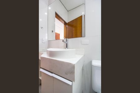 Casa de condomínio para alugar com 259m², 3 quartos e 2 vagasBanheiro da Suíte 2