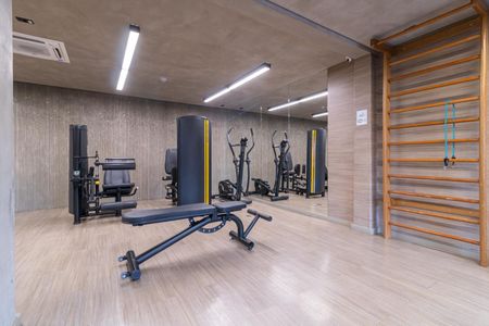 Studio para alugar com 27m², 1 quarto e sem vagaÁrea comum - Academia