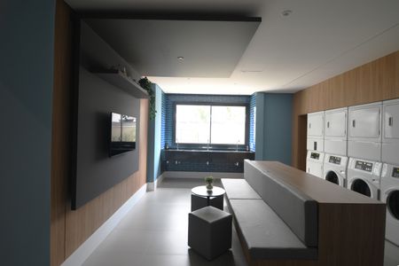 Studio para alugar com 42m², 1 quarto e 1 vagaLavanderia