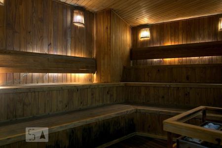 Apartamento para alugar com 44m², 1 quarto e 1 vaga Apartamento para alugar com 44m², 1 quarto e 1 vagaÁrea comum - Sauna
