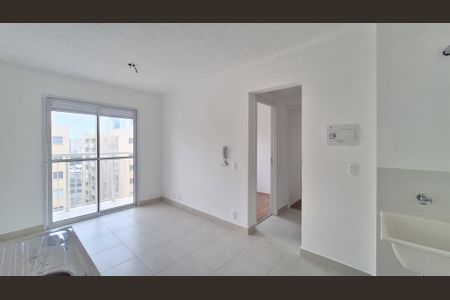 Sala/Cozinha de apartamento para alugar com 2 quartos, 44m² em Barra Funda, São Paulo