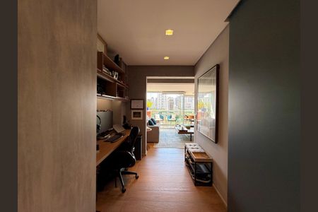Sala de apartamento à venda com 1 quarto, 54m² em Brooklin, São Paulo