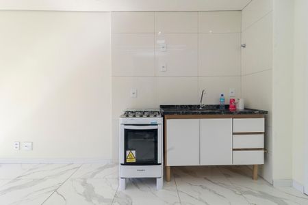 Sala - Cozinha de apartamento à venda com 2 quartos, 37m² em Jardim São Luís, São Paulo