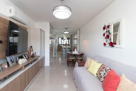 Sala de apartamento à venda com 2 quartos, 67m² em Cristal, Porto Alegre